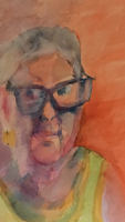I’m a potter not a painter but shielding has given me extra spare time to experiment with watercolour  during lockdown